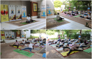 IDY 2026| Embassy of India, Bamako kickstarted the celebration of the 12th International Day of Yoga with a curtain raiser event on 30 May 2026. Yoga enthusiasts & friends of India took part actively in it, celebrating holistic wellness!